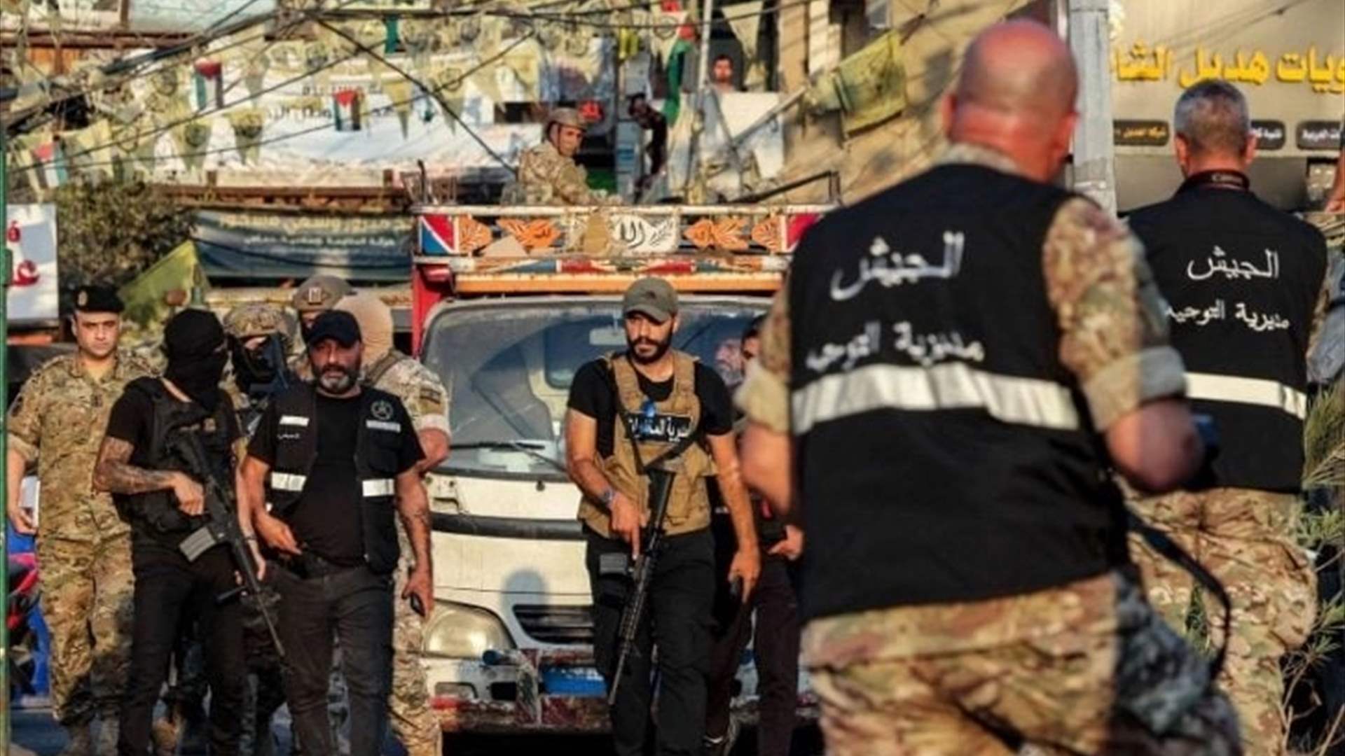 الجيش اللبناني يسمح بدخول الأدوات الكهربائية والأثاث إلى المخيمات الفلسطينية بصور